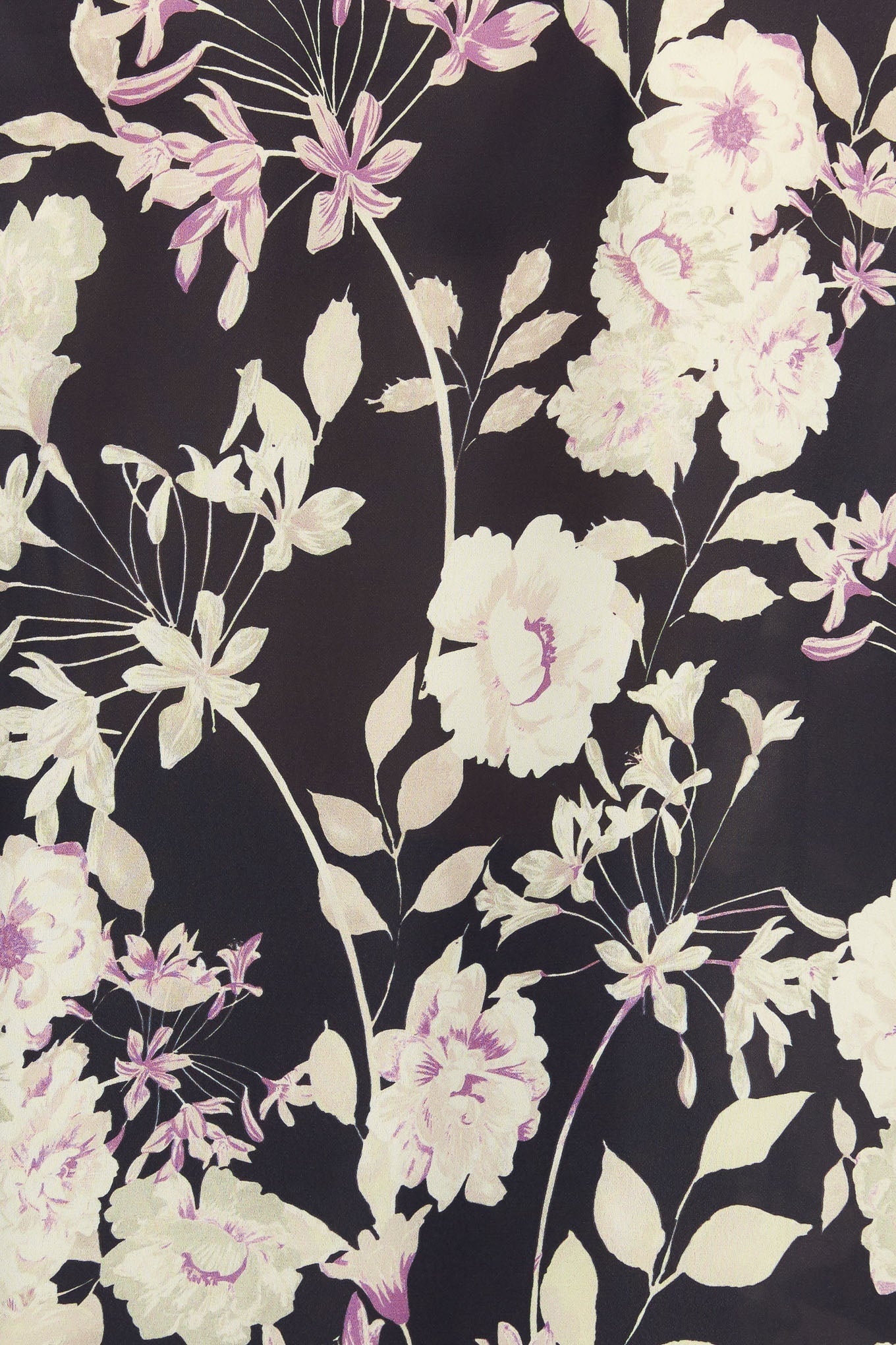 GARDEN GLAM BLACK WOVEN TOP Flying Tomato