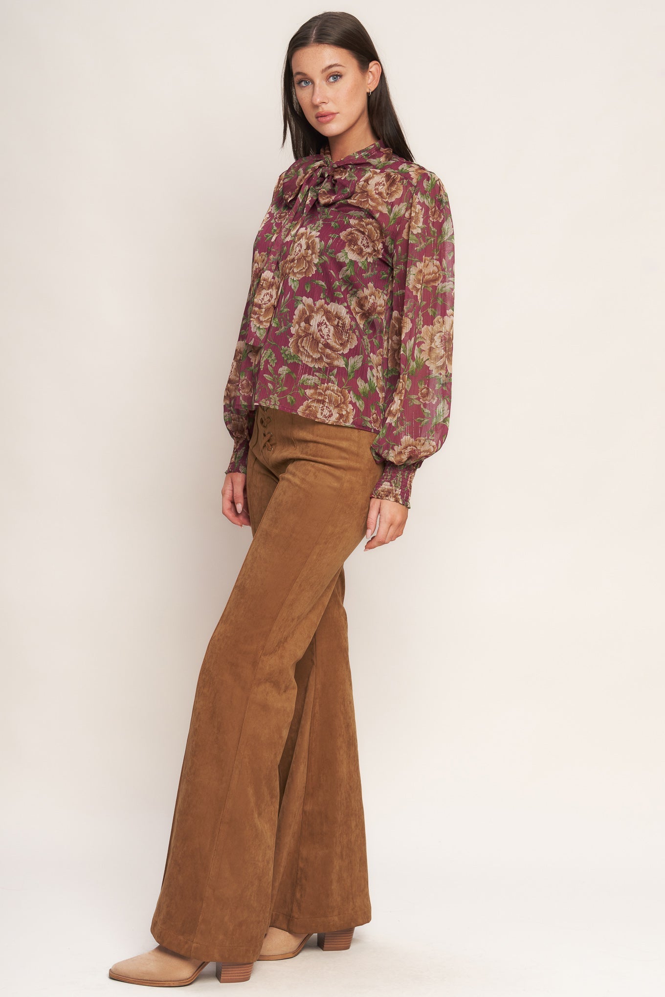 WHISPERING GARDEN WOVEN TOP Flying Tomato