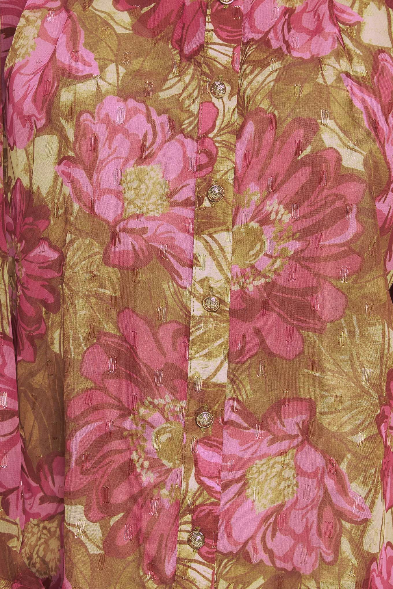 SECRET PETALS WOVEN TOP Flying Tomato