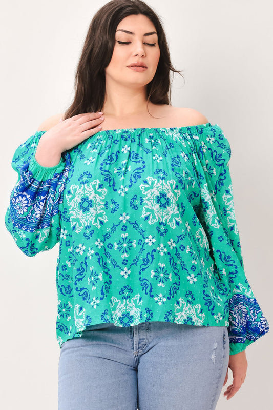 Love Salve presents the Flying Tomato Send My Love Woven Top, a stylish and comfortable women's blouse with a relaxed fit.