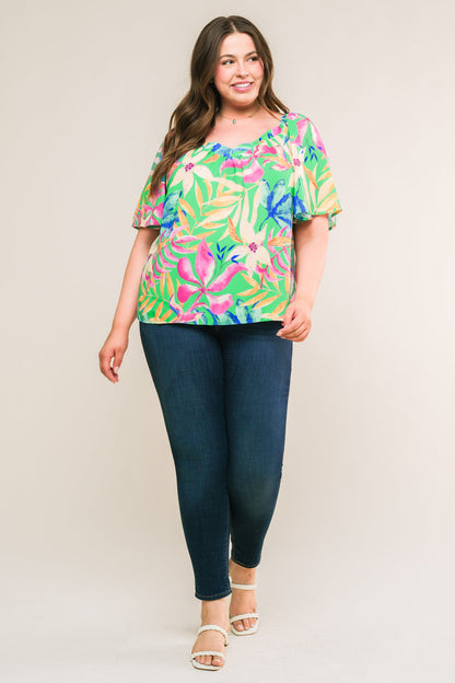 HIGH CLASS WOVEN TOP