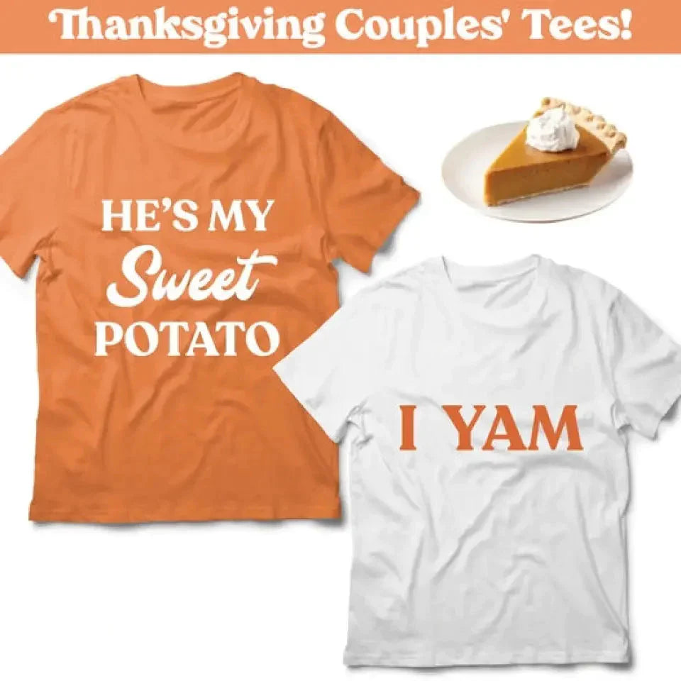 I YAM T-Shirt – Funny Thanksgiving Pun Tee Adorb Custom Tees