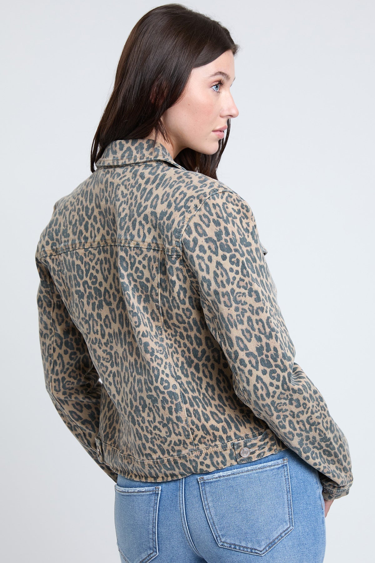 Women's Bull Denim Mid Length Jacket YMI JEANS