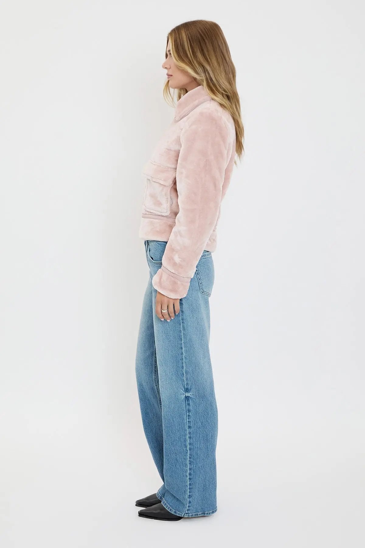 Women's Winter Faux Fur Jacket - Love Salve