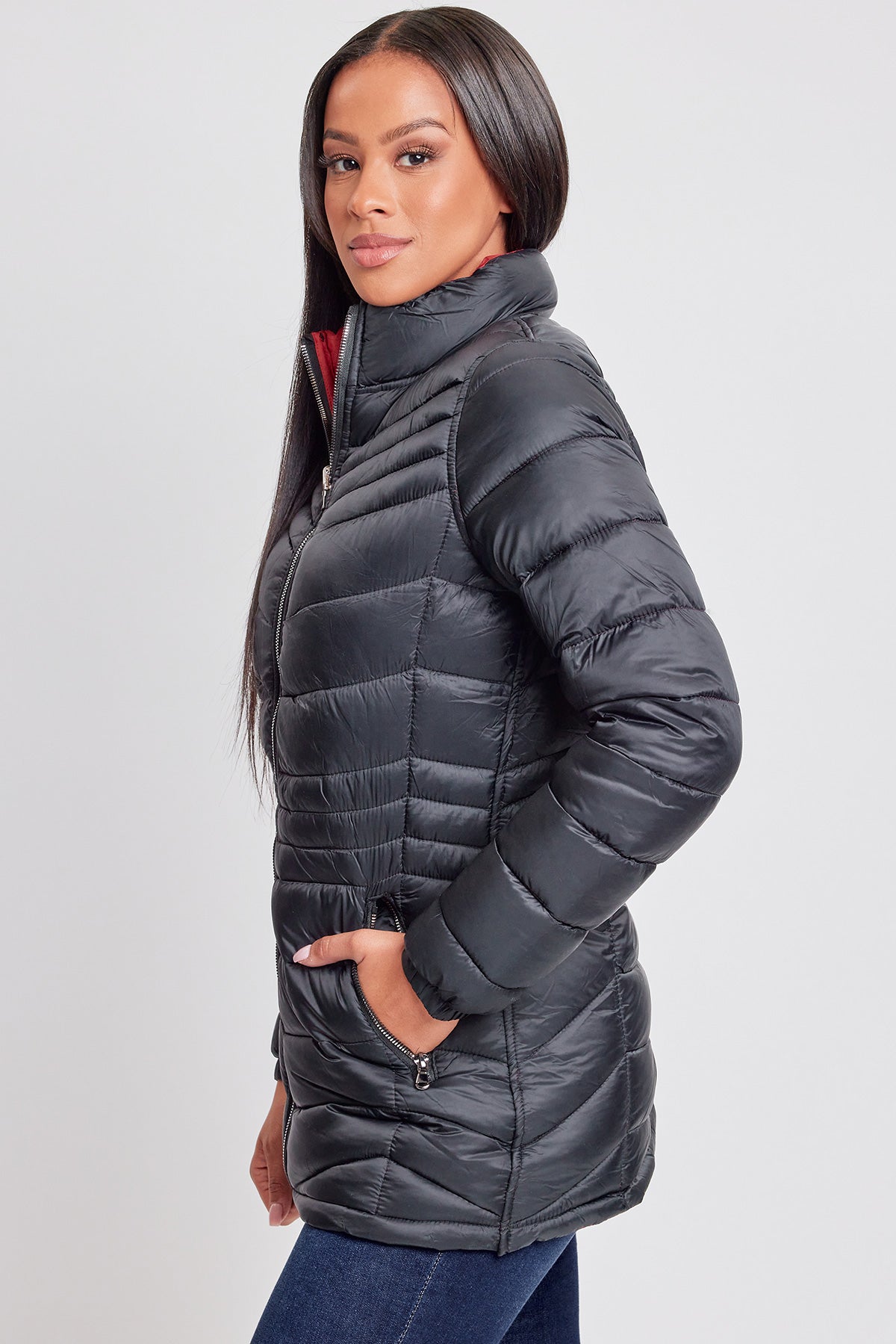 Women's Winter Reversible Puffer Jacket