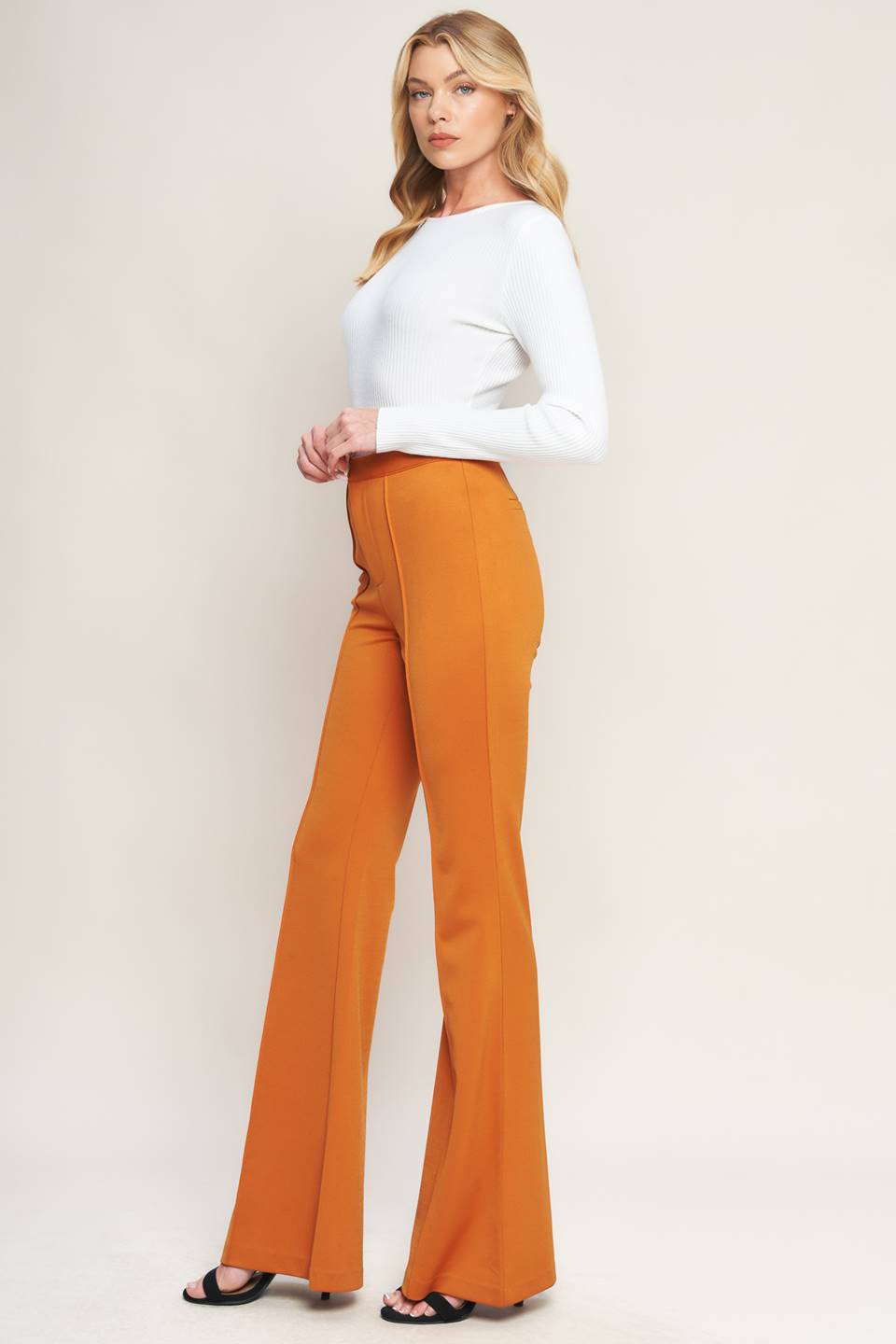 DEPTHS OF BEAUTY FLARE PANTS Flying Tomato