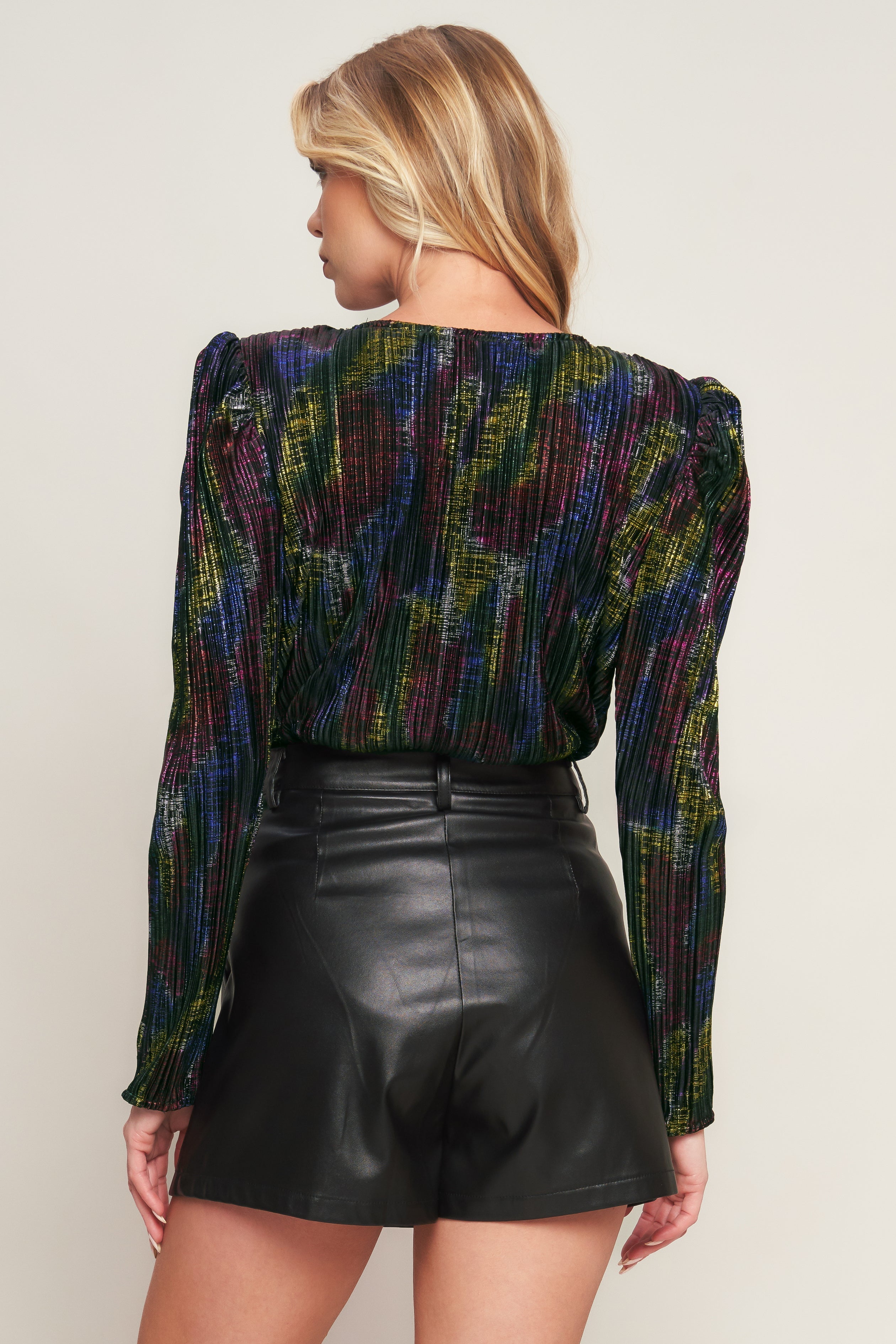 STAY THE NIGHT WOVEN BODYSUIT Flying Tomato