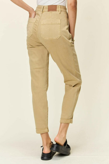 Judy Blue Full Size High Waist Jogger Jeans - Love Salve 