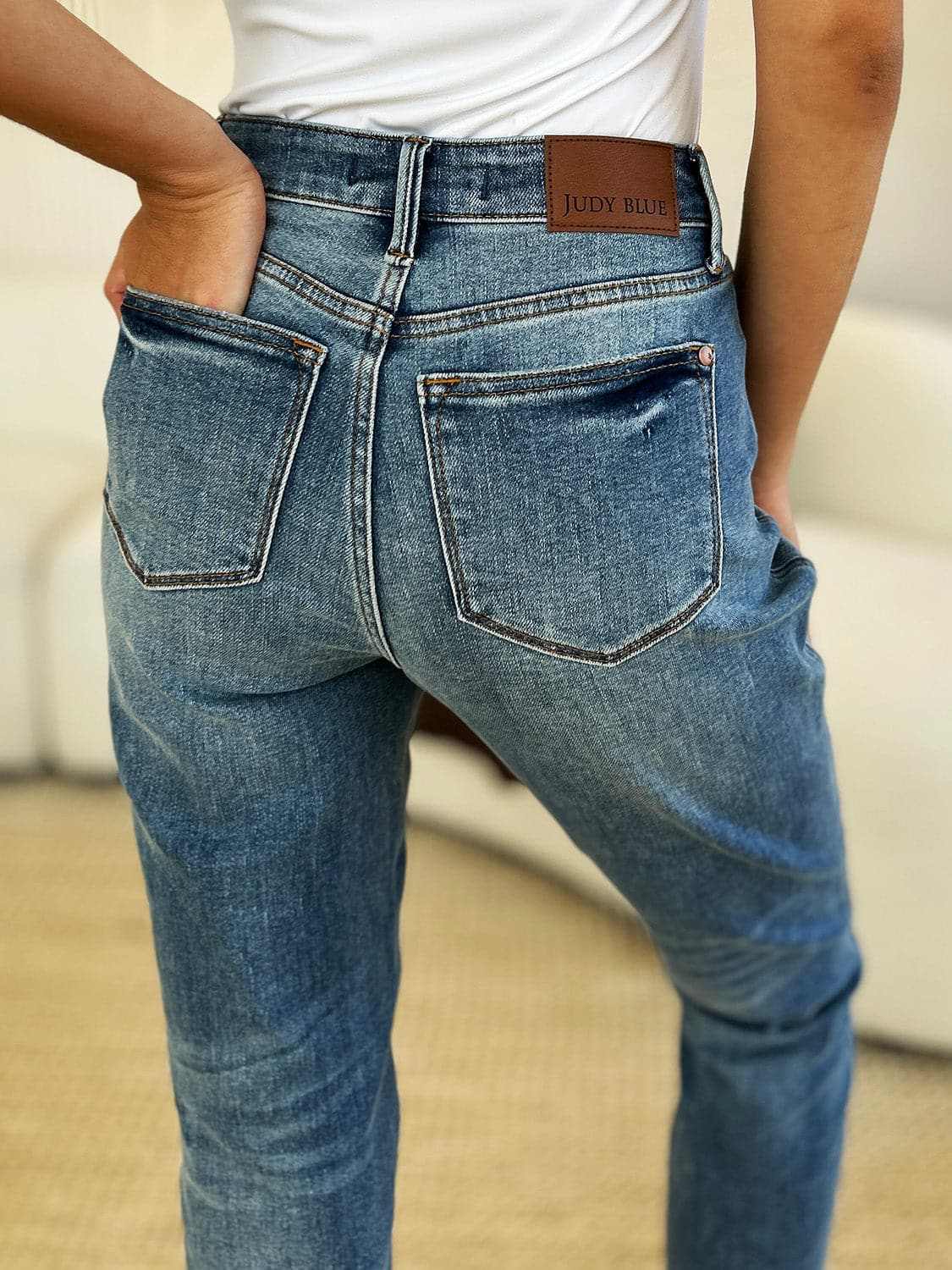 Judy Blue magic release hem jeans - Love Salve 