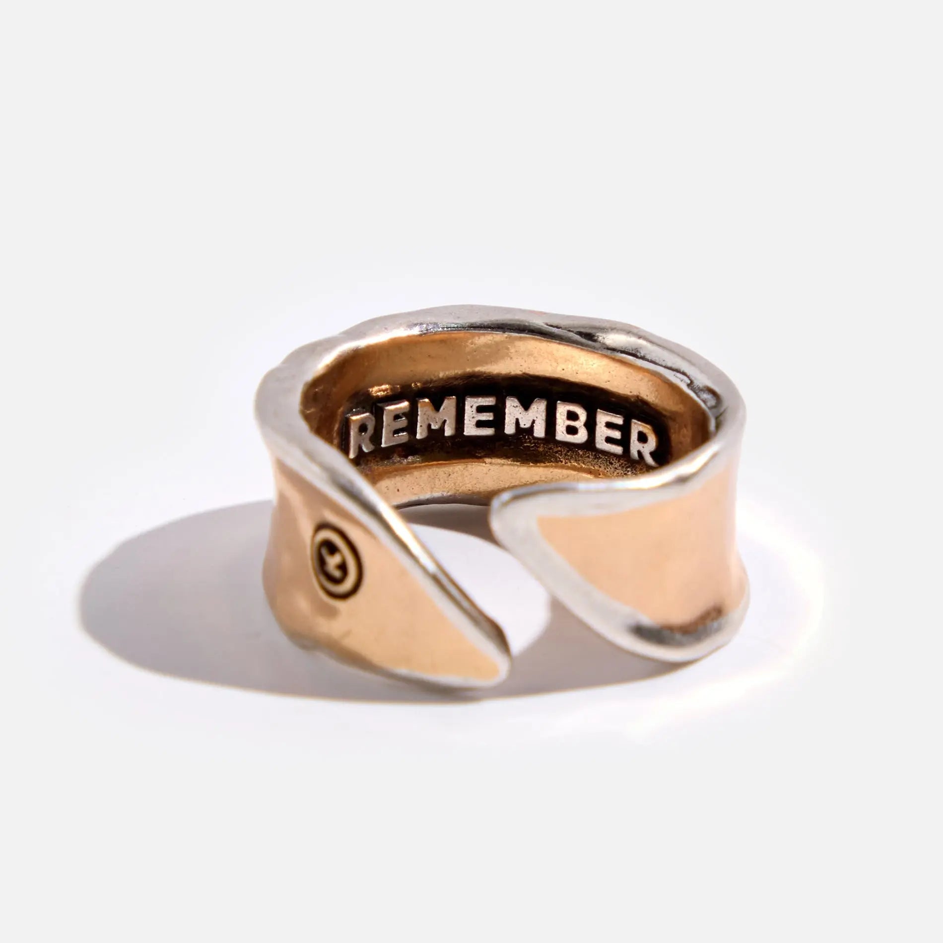 Just Breathe Remember Adjustable Ring Katia Designs
