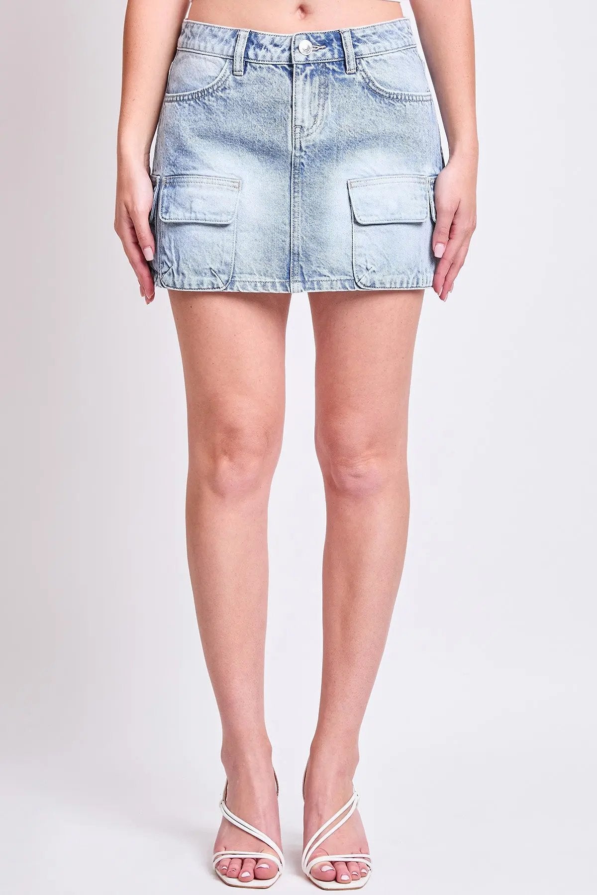 Women's Mini Cargo Skirt YMI JEANS