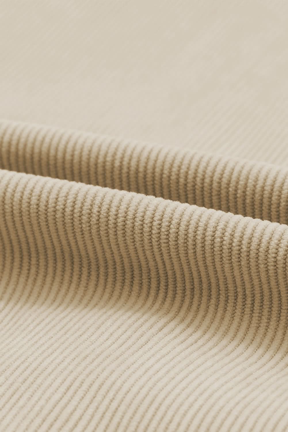 Khaki plus size corduroy jacket - Love Salve 