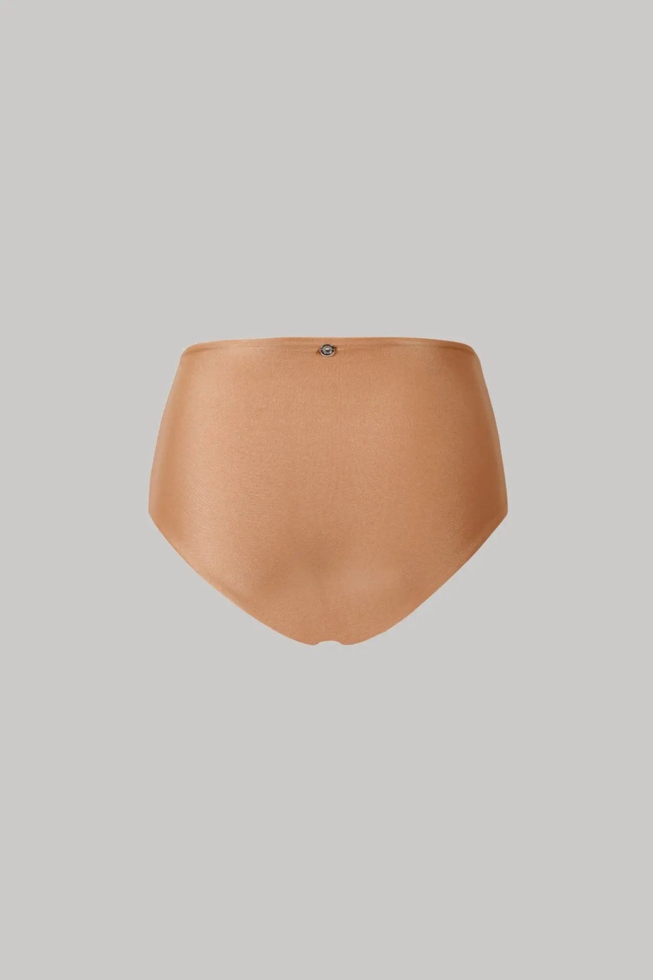 Lilly High Waisted Bottoms in Shimmery Bronzed - Love Salve 