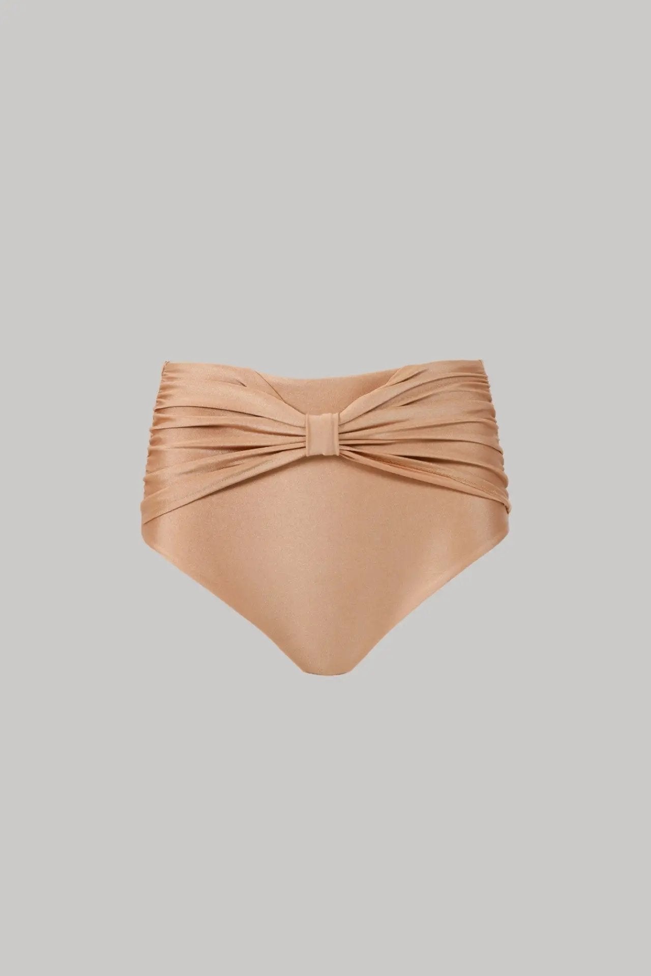 Lilly High Waisted Bottoms in Shimmery Bronzed - Love Salve 