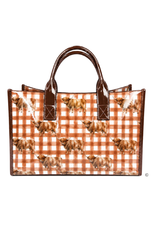 SC - ETA 10/29-11/12 The Highland Honey Vinyl Tote Bag©