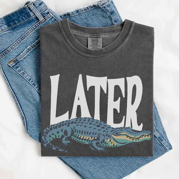 Comfort Colors Later Gator Vintage 90s T-Shirt