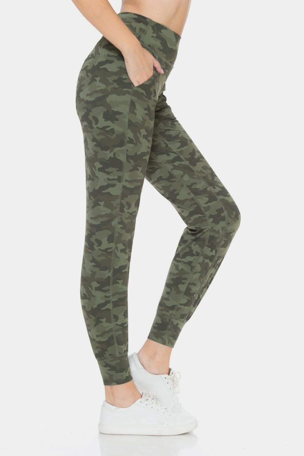 Leggings Depot Camouflage High Waist Leggings - Love Salve 