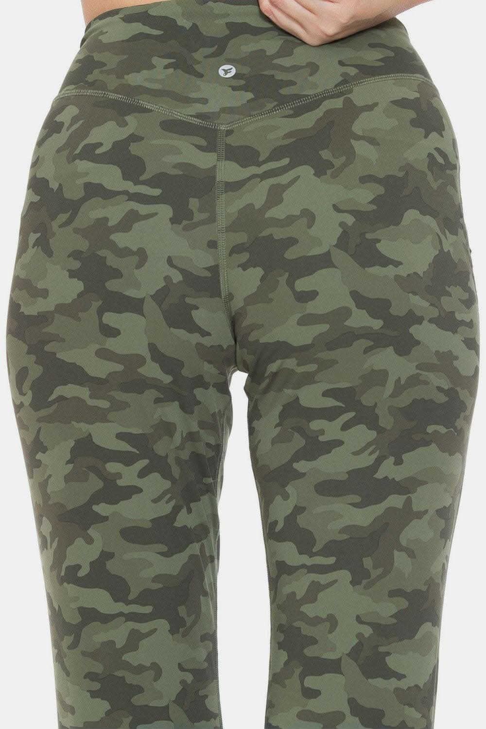 Leggings Depot Camouflage High Waist Leggings - Love Salve 