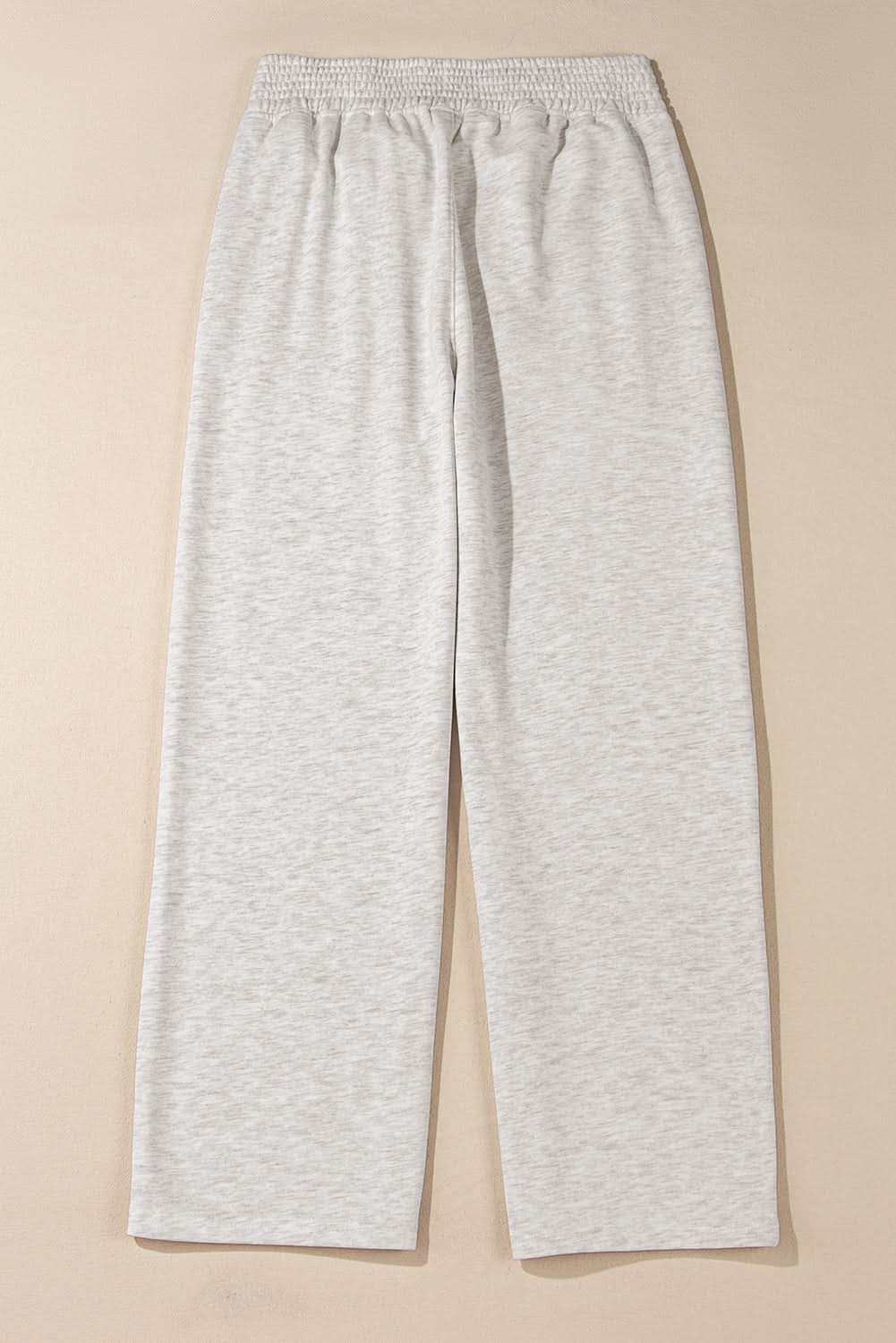 Light grey wide leg lounge pants - Love Salve 