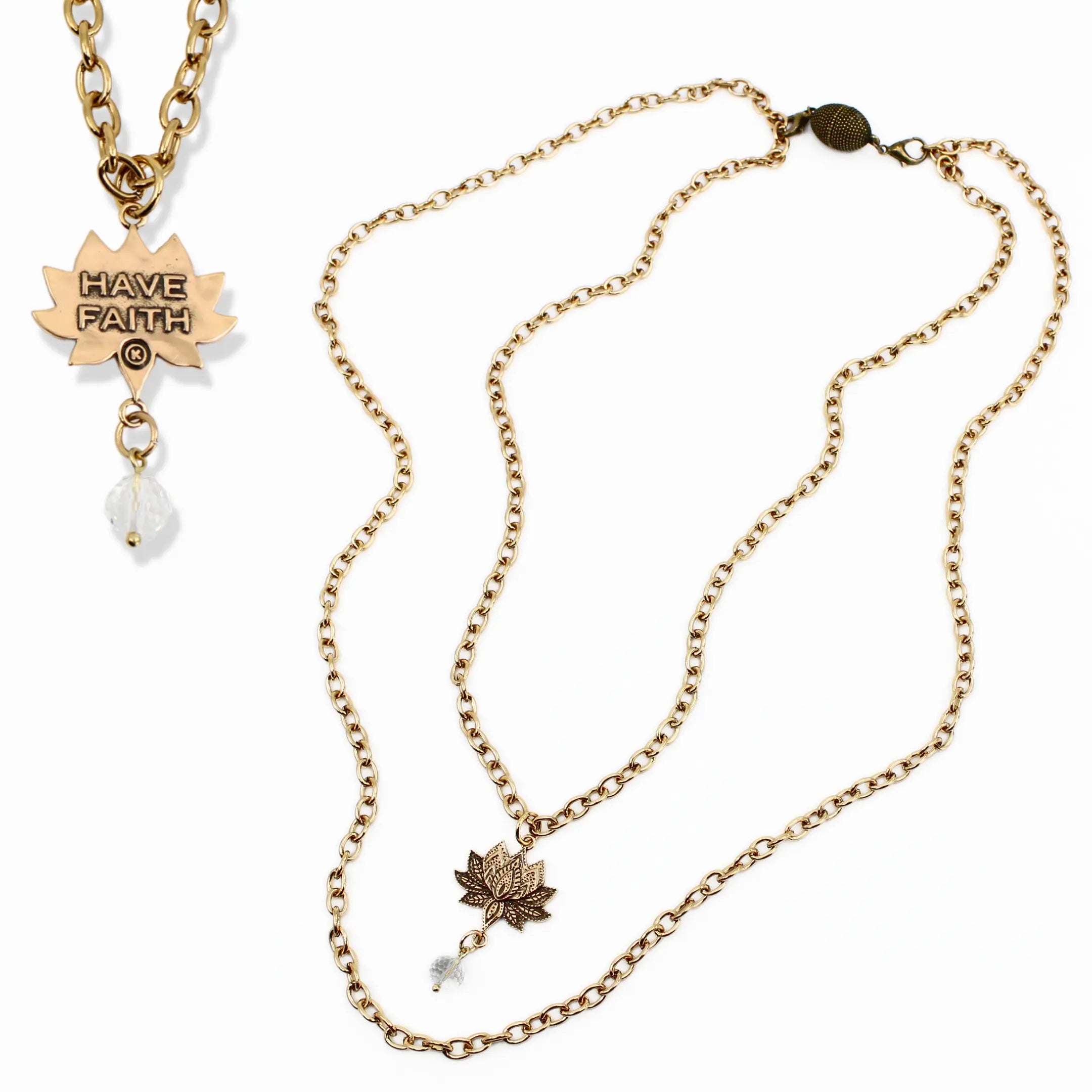 Have Faith Essential Necklace Katia Designs