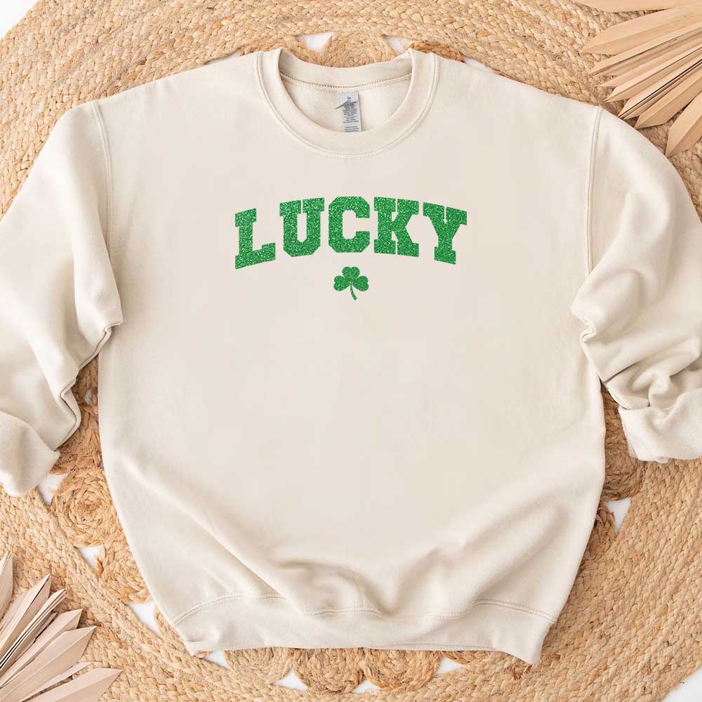 St Patricks Day Cute Lucky Clover Top Adorb.co