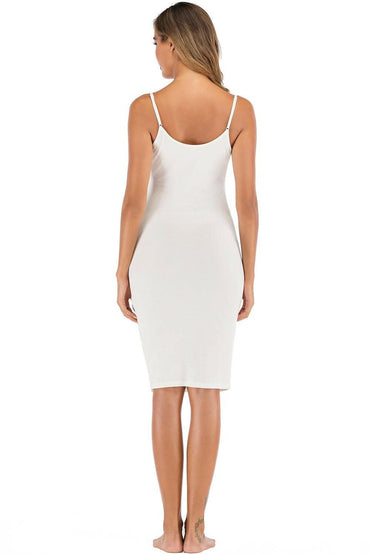 Luxe lace trim v-neck dress - Love Salve 