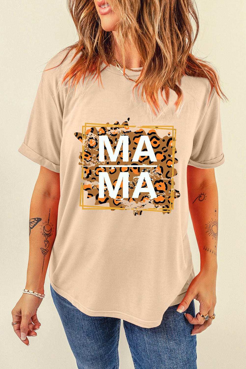 MAMA round neck tee - short sleeve - Love Salve 