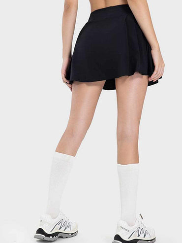 Mid-rise pleated active skirt - Love Salve 
