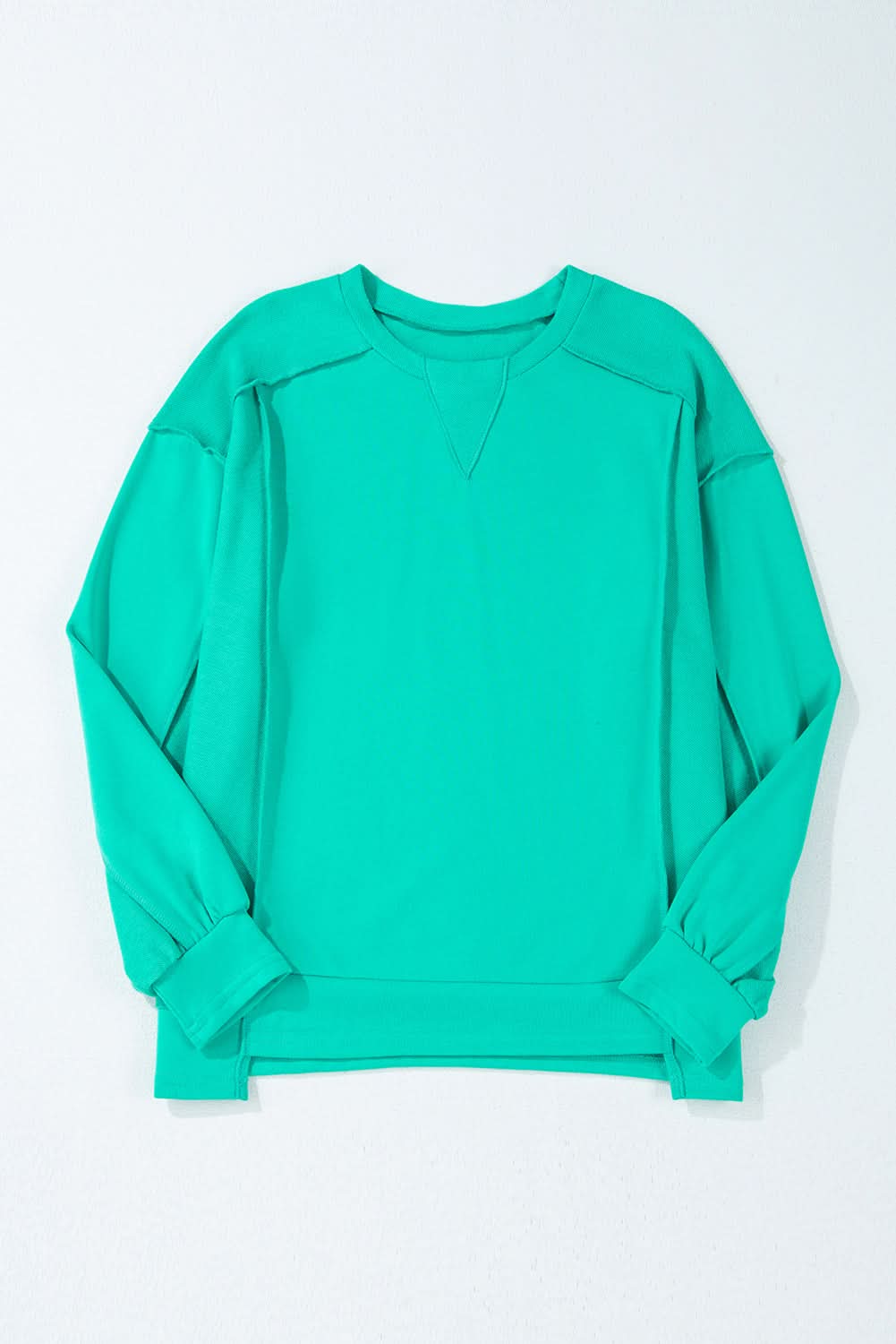 Mint green pullover sweatshirt - Love Salve 