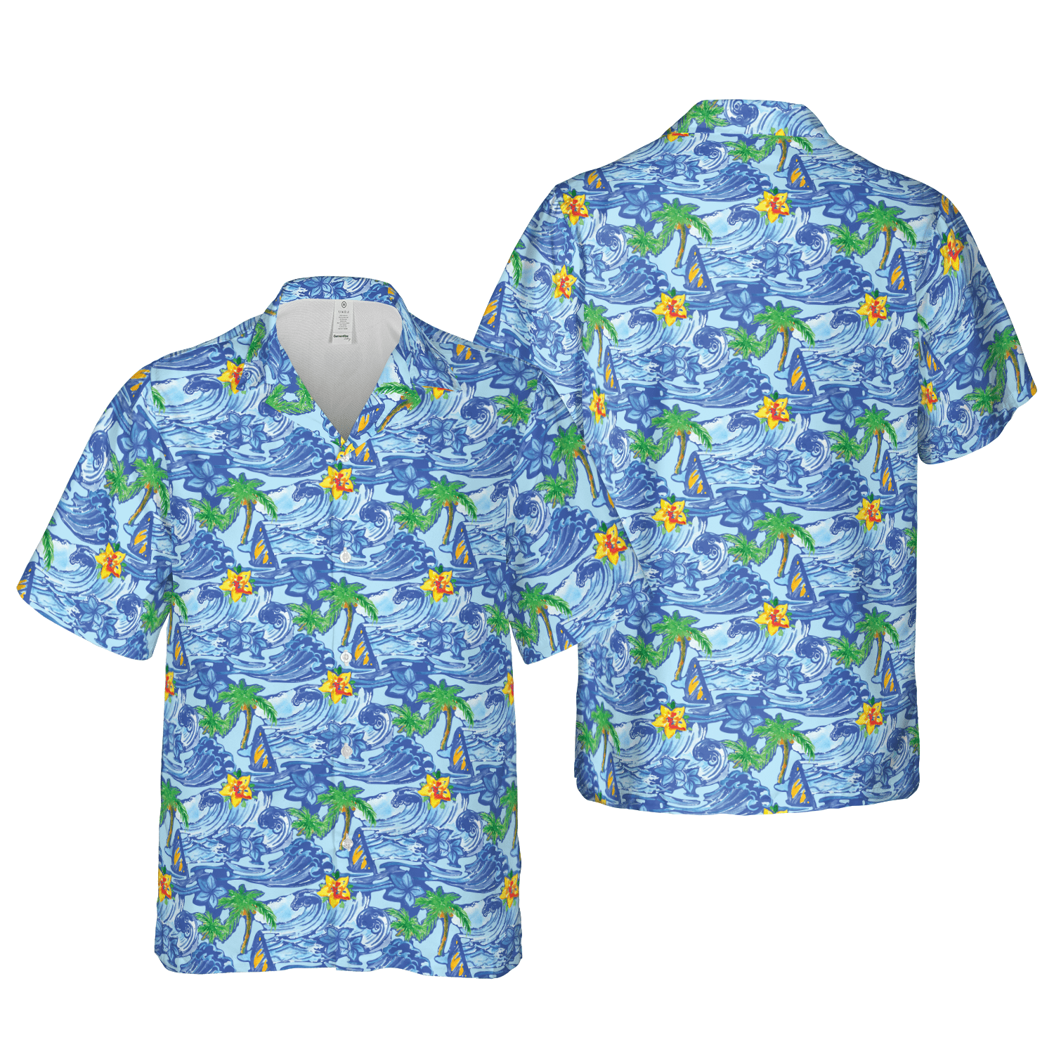 Sailing Hawaiian Shirt Hawaiian MM