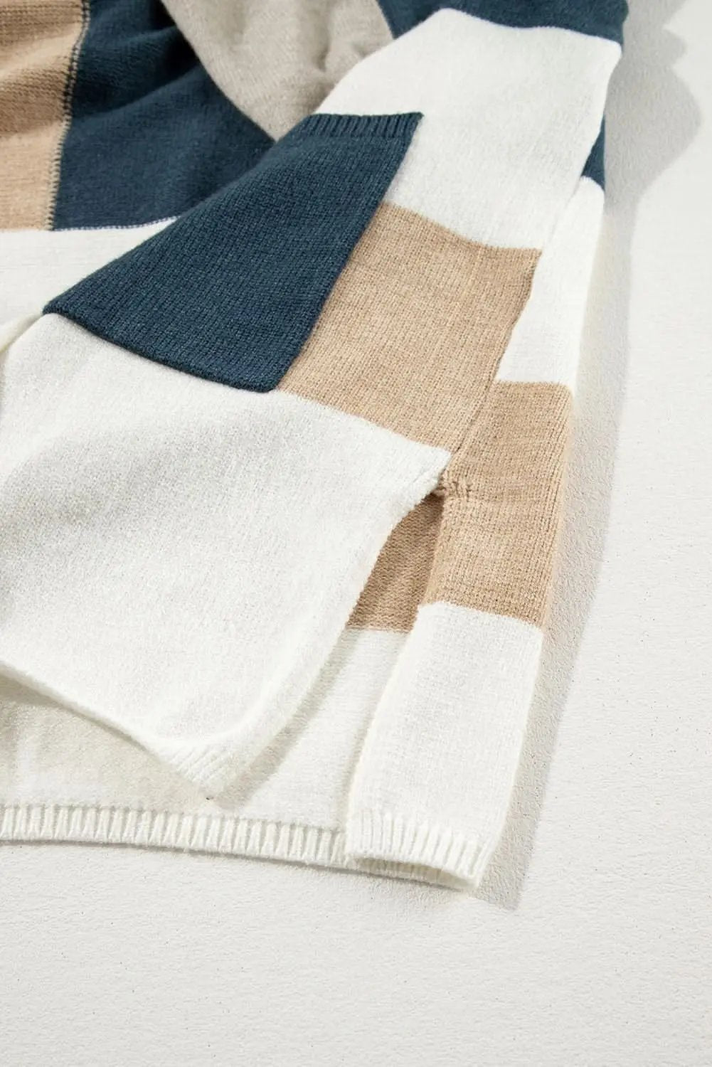 Multicolor Plus Size Cardigan - Love Salve 