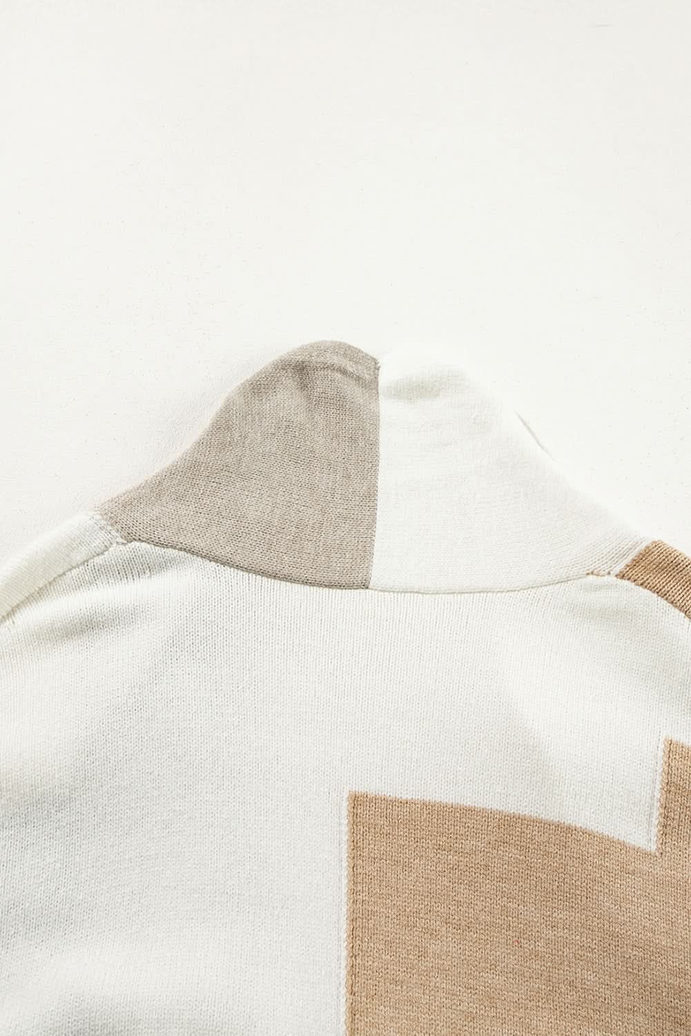 Multicolor Plus Size Cardigan - Love Salve 