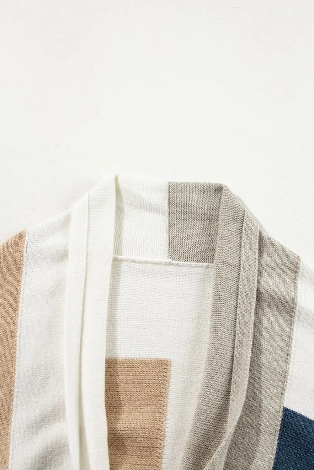 Multicolor Plus Size Cardigan - Love Salve 