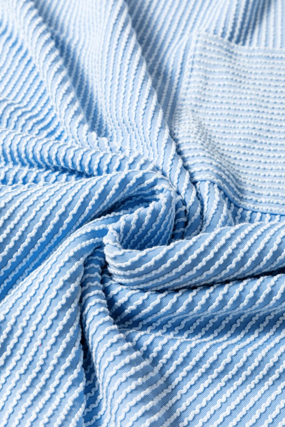 Myosotis plus size textured tee - Love Salve 