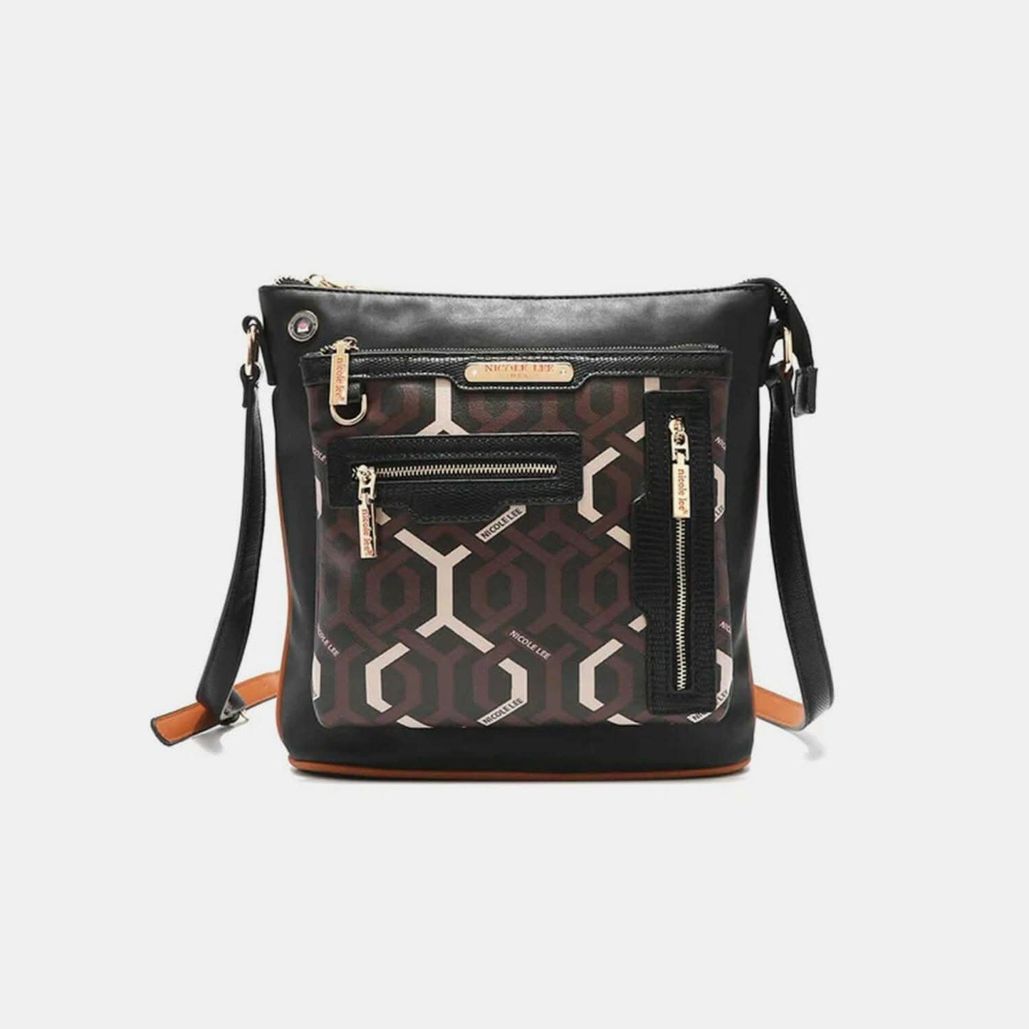 Nicole Lee geometric crossbody bag 
