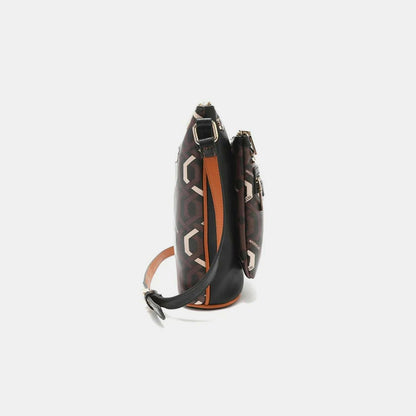 Nicole Lee geometric crossbody bag 