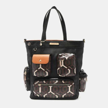 Nicole Lee geometric tote bag 
