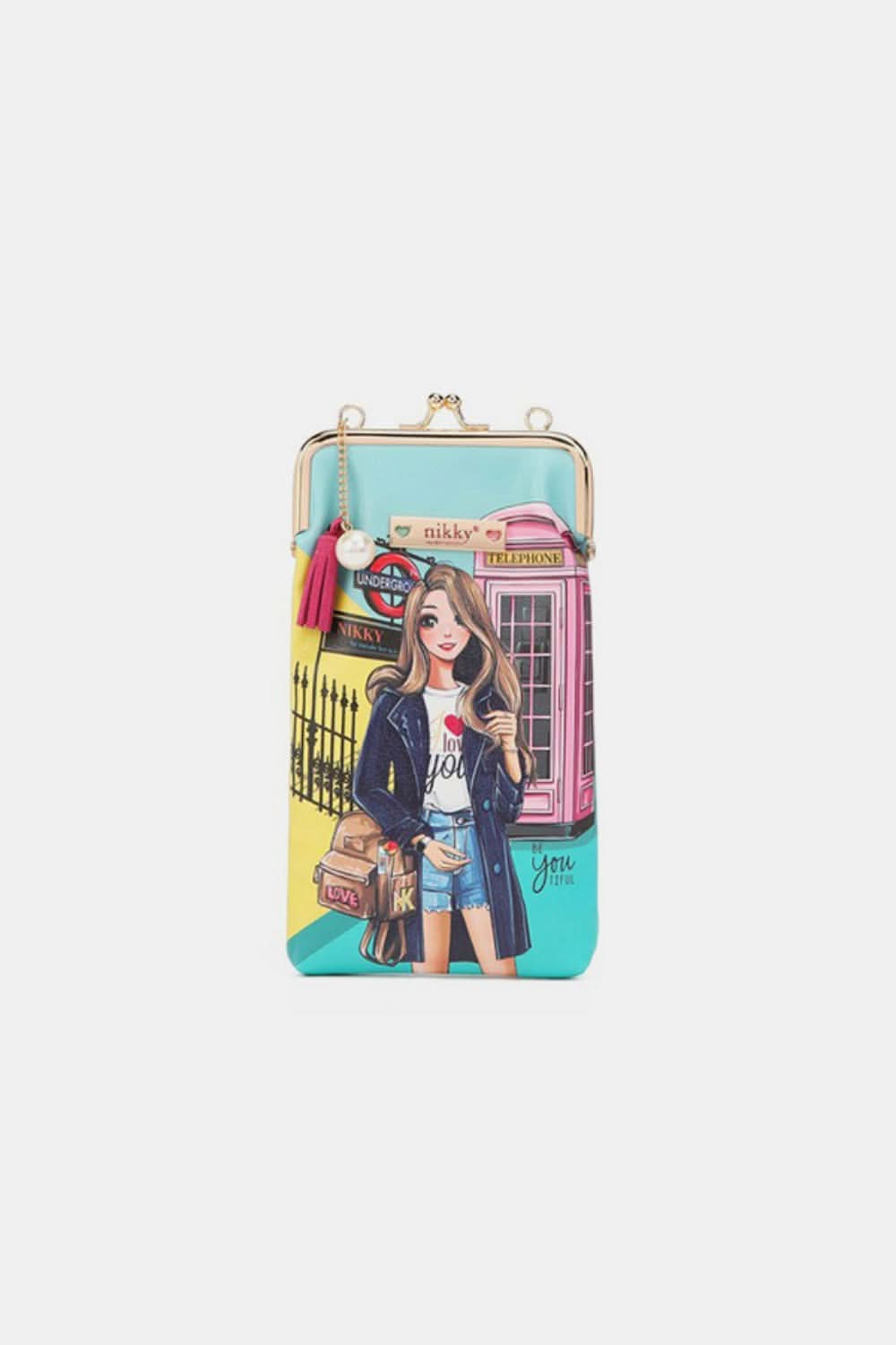 Nicole Lee kisslock purse case - Love Salve 