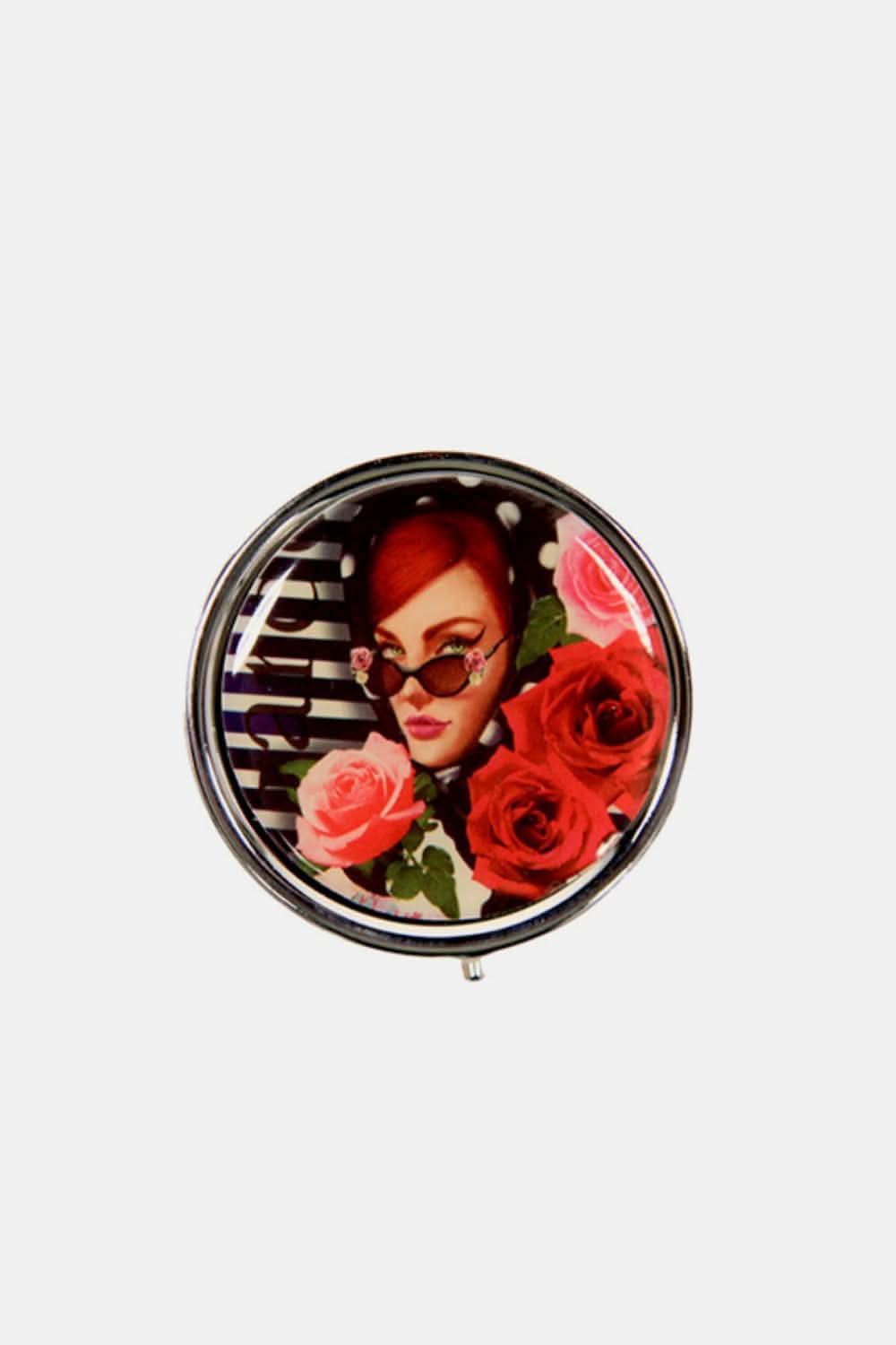 Nicole Lee metallic pill case 2.5" - Love Salve 