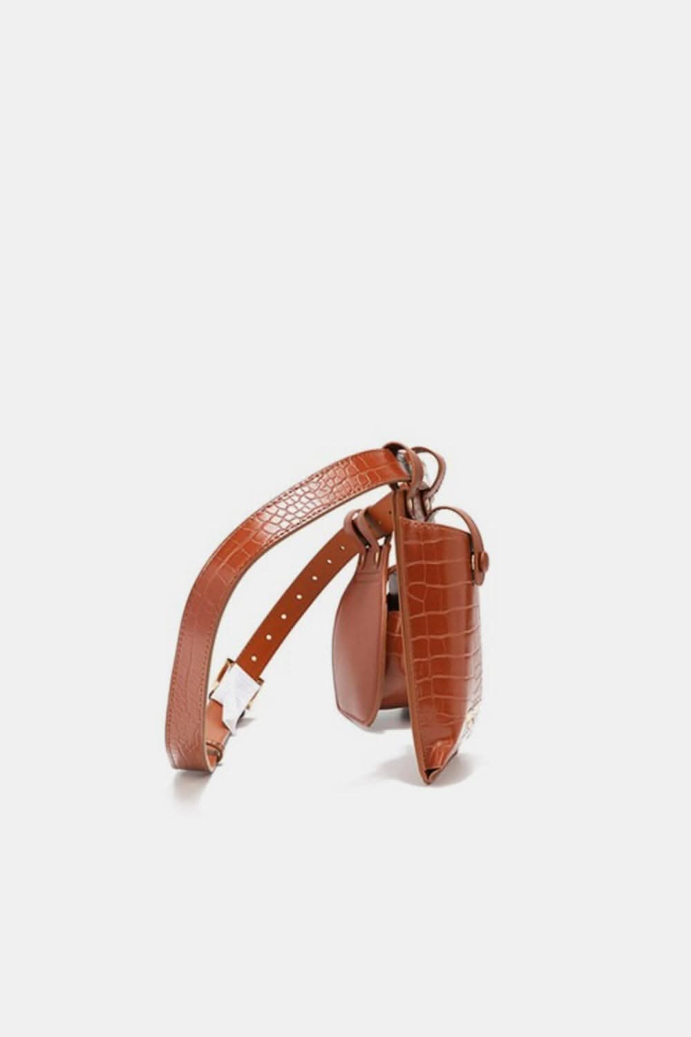 Nicole Lee textured belt bag duo 