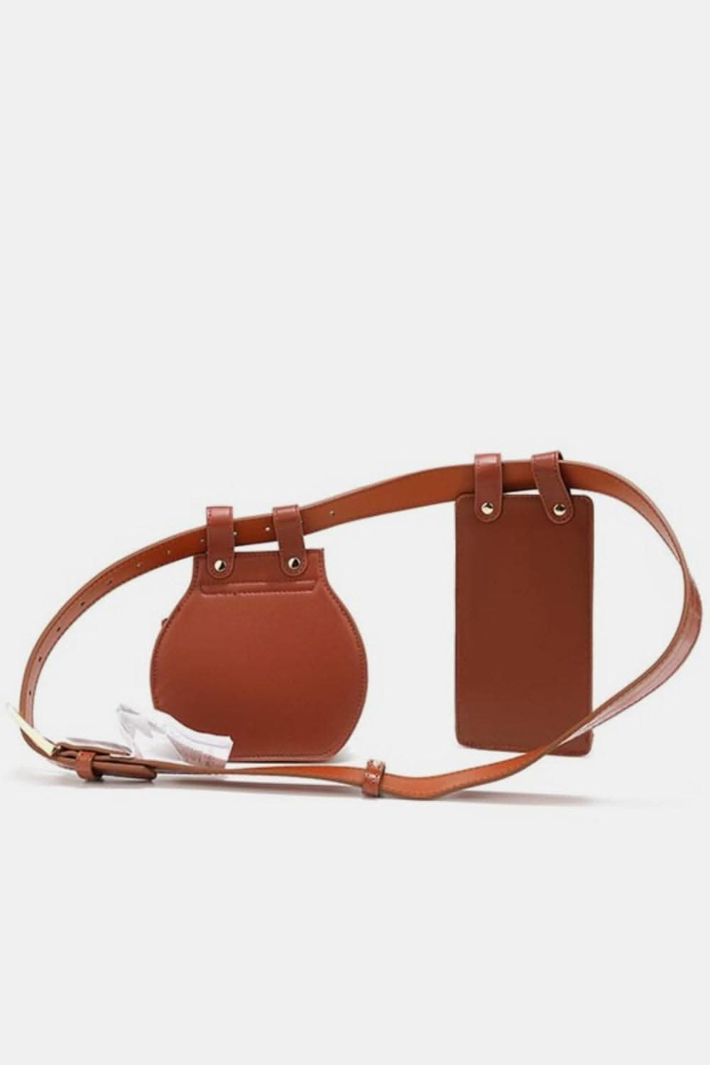 Nicole Lee textured belt bag duo 