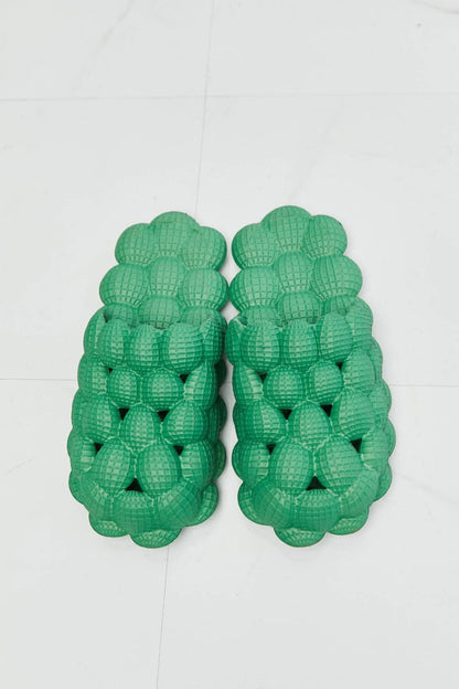 Nook Joi green bubble slides for comfort 