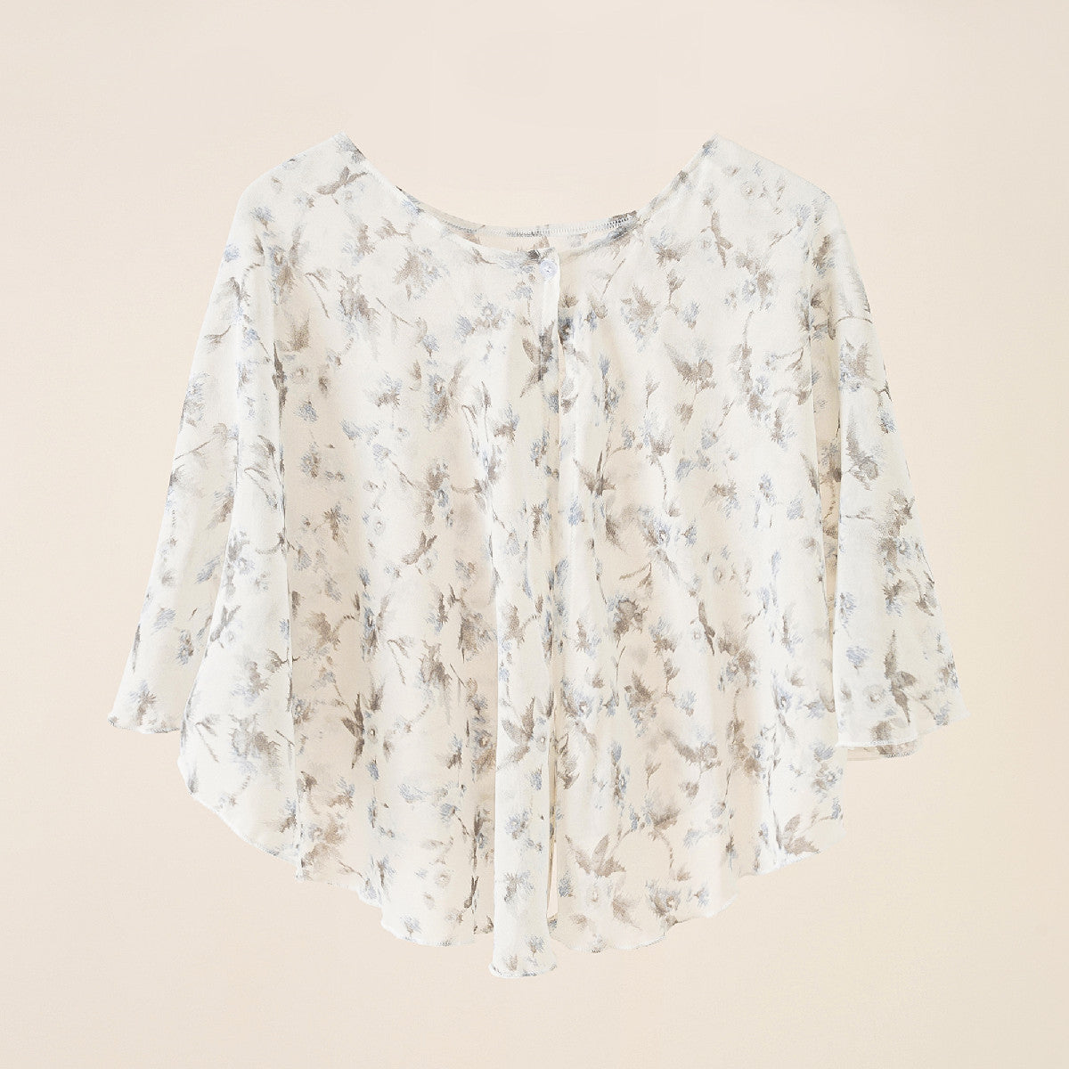 Spring Summer Thin Sun Proof Coat Small Shawl All Match Short Chiffon Sun Protection Clothing Thin Shawl Bella Mia