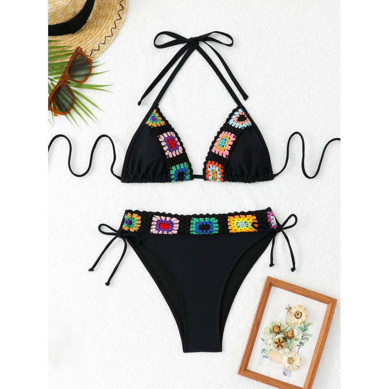 Sexy Swimsuit Women Split Bikini Retro Three Point Bikini Swimsuit Bella Mia