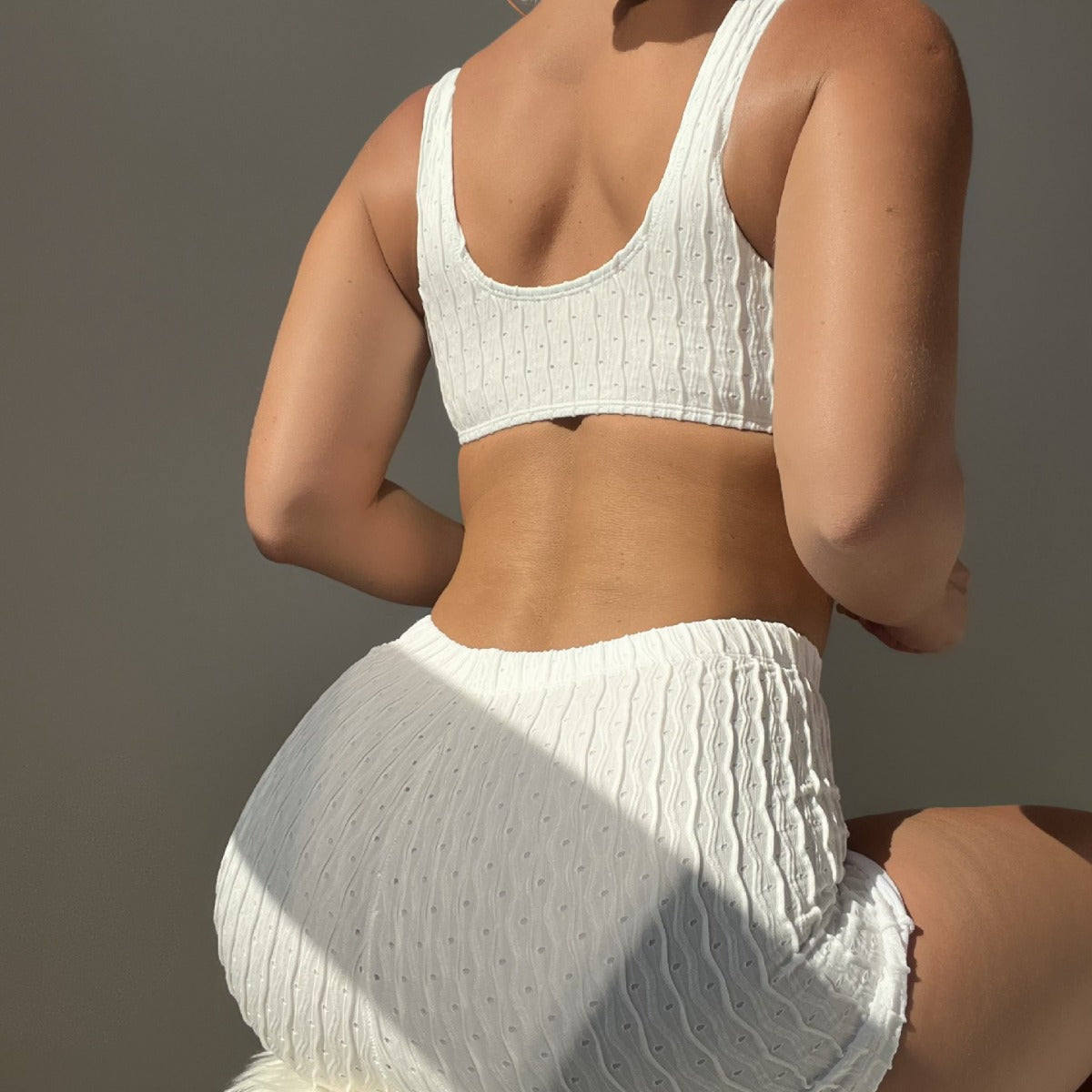 Women Split Swimsuit Pleated Vest Swimsuit Sexy Bikini Bella Mia