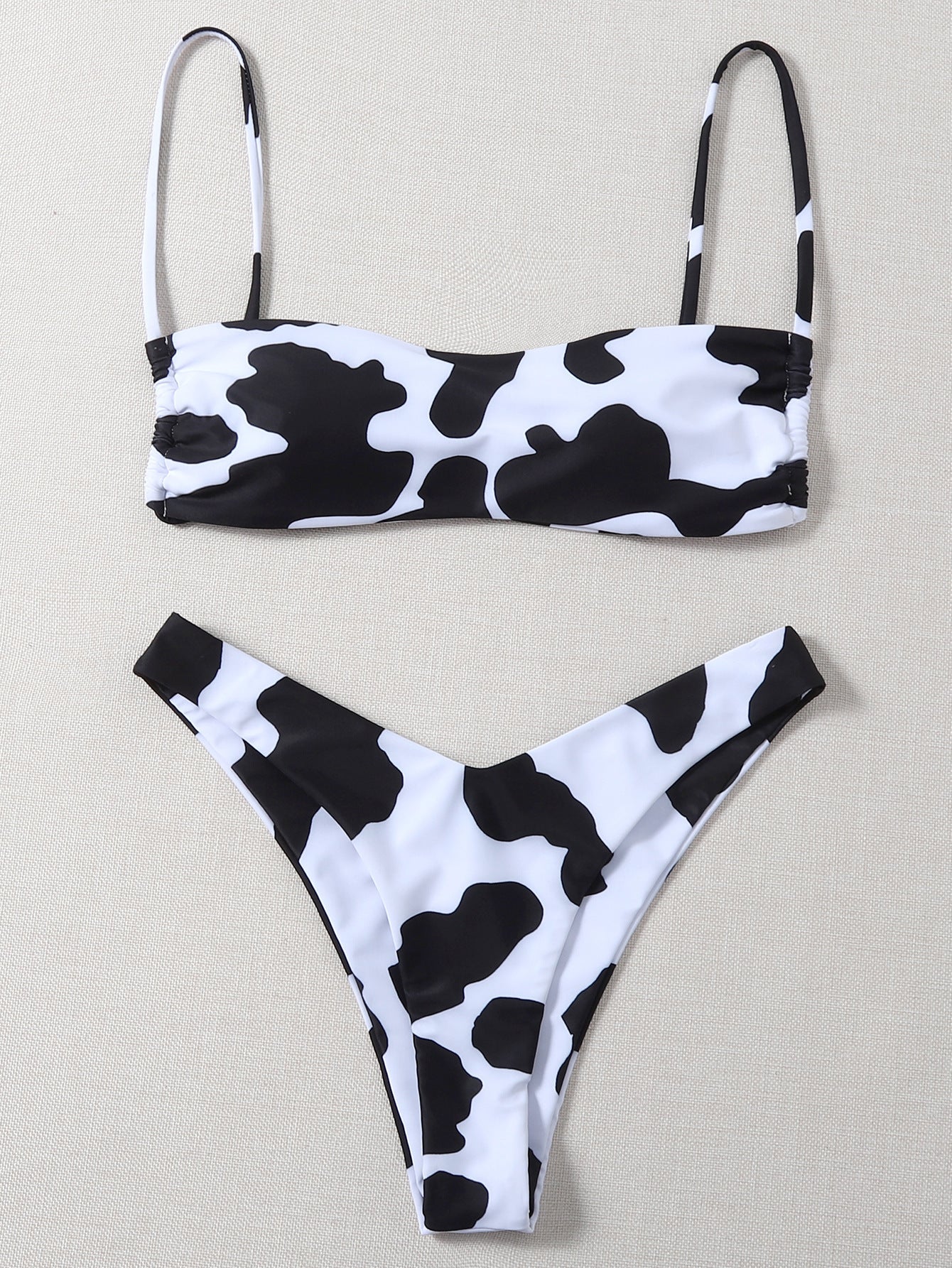 Cow Print Bikini Sexy Bikini Lady Simple Split Swimsuit Bella Mia