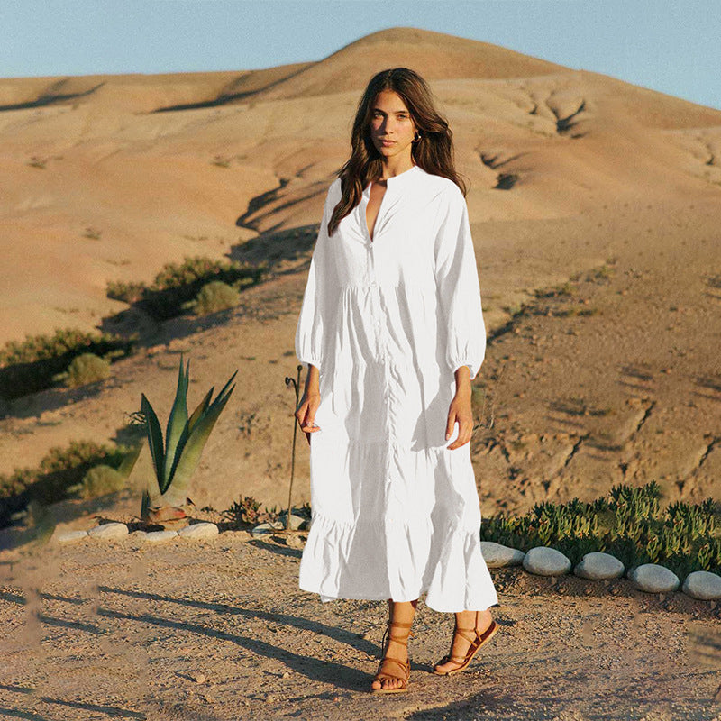 Rayon Breasted Sun Protection Cardigan Beach Cover up Sun Protection Clothing Holiday Maxi Dress Bella Mia