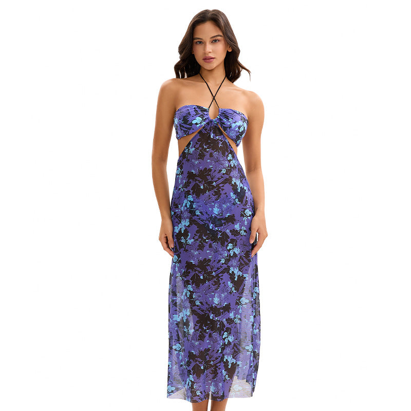 Women Two Piece Set Swimsuit Sexy Backless Triangle Split Swimsuit Bella Mia