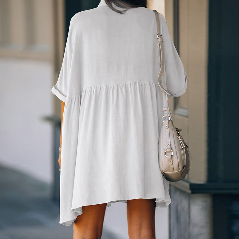 Rayon Bamboo Holiday Shirt Cardigan Loose Bikini Swimsuit Blouse Beach Sun Protection Overclothes Bella Mia