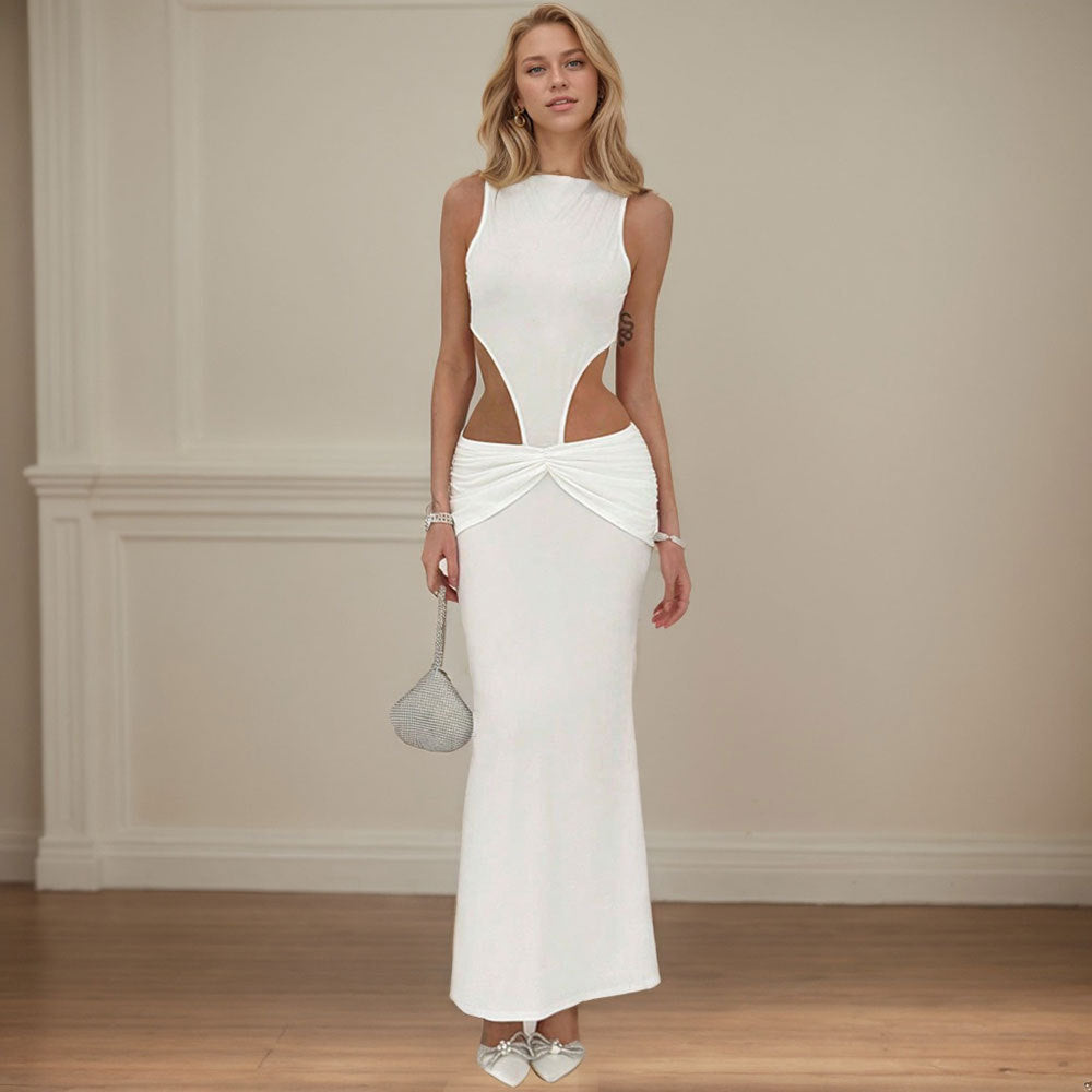 Summer Women Clothing Adult Lady like Woman Dress Sleeveless Slim Slimming Sheath Dress Bella Mia